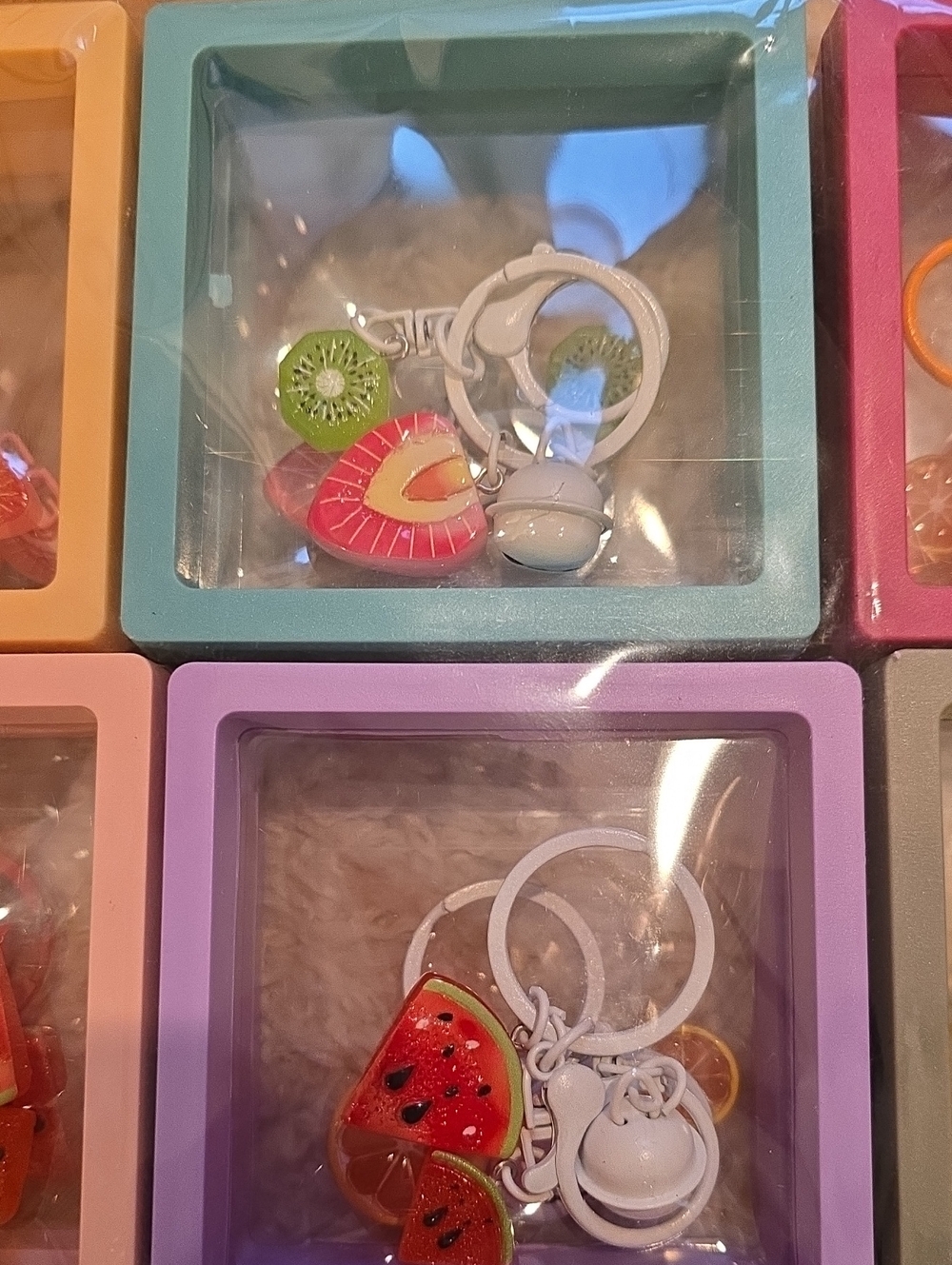 BULK Fruit Keychains & Floating Box - Picture 4 of 6